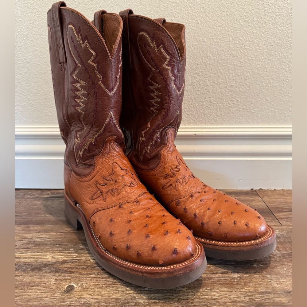 Lucchese Ostrich Boots